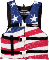 Airhead Sports Group Stars & Stripes Pfd Vest - Red/White/Blue - One Size 30098-15-A-Us