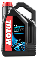 Motul 107693 3000 Petroleum Oil 10W40 4L 4/Case