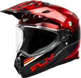 Fly Racing 73-7029L Trekker Kryptek Conceal Helmet Red/Black Lg