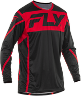 Fly Racing Lite Jersey Black/Red Md 378-721M