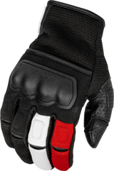 Fly Racing 476-41272X Coolpro Force Gloves Black/White/Red 2X