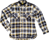 Scorpion Exo 52231-6 Covert Womens Flannel White/Yellow Xl