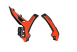 Acerbis X-Grip Frame Guard Ktm Black/Orange 2975045229