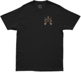 Dbk At-Camoshovel-M Camo Shovels Tee Black Md