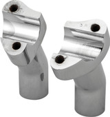 Harddrive H57-6075Cf-3.5 H-Bar Risers 3.5" Pullback Chrome