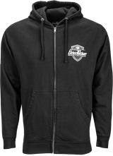 Harddrive 800-0209L Harddrive Shield Hoodie Black/White Lg