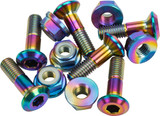 Flo Motorsports Titanium Sprocket Bolts Jet Fuel Flo701Jet Flo Motorsports Titanium Sprocket Bolts Jet Fuel Flo701Jet