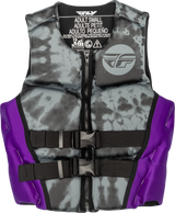 Fly Racing 221-30420M Wmn'S Neoprene Flotation Vest Purple/Grey/Black Md