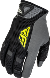 Fly Racing 476-4027X Coolpro Gloves Black/Hi-Vis Xl