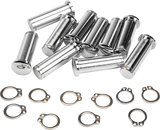 Harddrive 051207 Pivot Pin & Circlip Clutch `08-20 Flh Chrome