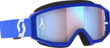 Scott Primal Goggle Blue/White Blue Chrome Works 278597-1006349 Scott Primal Goggle Blue/White Blue Chrome Works 278597-1006349
