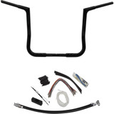 Fat Baggers Inc. Handlebar Kit - Flat Top - 14" - Black 709114-B Fat Baggers Inc. Handlebar Kit - Flat Top - 14" - Black 709114-B