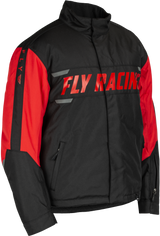 Fly Racing Outpost Jacket Black/Red 2X 470-55022X Fly Racing Outpost Jacket Black/Red 2X 470-55022X
