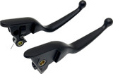 Harddrive 053841 Smooth Lever Set Black Flt `21-22 Cbl Clutch