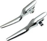 Harddrive 053842 Lsr Lever Set Chrome Flt `21-22 Cbl Clutch