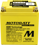 Motobatt Mb10U Battery Mb10U Sealed Factory Activated