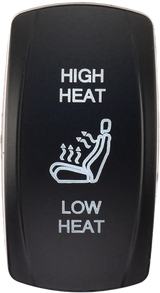 Xtc Power Products Sw00-00145000 Dash Switch Rocker Face High Low Heated Seats