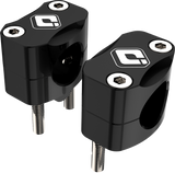 Odi H71Umb Bar Adapters 7/8" To 1 1/8" 15Mm Rise Black