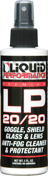 Liquid Performance 0734 20/20 Anti-Fog Cleaner & Protectant 4Oz