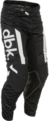 Fly Racing 379-32728 Kinetic Mesh Dbk Pants Black/White Sz 28