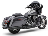 Cobra 6108Rb 909-Twins 4" Slip-Ons Black Flh/Flt 17-22