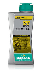 Motorex 308244 Formula Synth Blend Oil 2T 1L (10/Case Sold Ea)