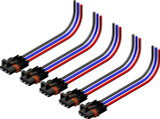 Kfi 102505 3-Pin Harness 5/Pk Pol