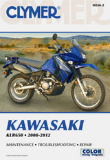Clymer Cm2402 Repair Manual Kaw Klr650
