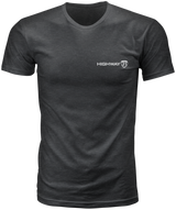 Highway 21 489-1921S Highway Tee Black Sm