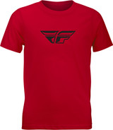 Fly Racing 352-0668Ym Youth Fly F-Wing Tee Red Ym