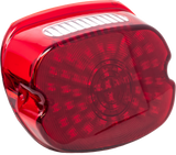 Letric Lighting Co Llc-Sltl-Rt-St Slantback So-Lo Integrated Led Tailight Red Lens Fxlrst Only