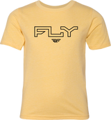 Fly Racing Youth Fly Edge Tee Banana Ym 354-0311Ym
