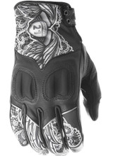 Highway 21 #5884 489-0091~6 Women'S Vixen Gloves Black/White Lace 2X