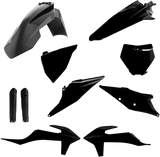 Acerbis 2986510001 Full Plastic Kit Ktm Black
