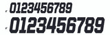 D-Cor #1 Black 4 Race Series 3/Pk 45-33-1