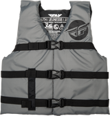 Fly Racing 221-30333 Youth Flotation Vest Grey/Black