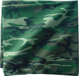 Zan Bandanna Woodland Camo B008