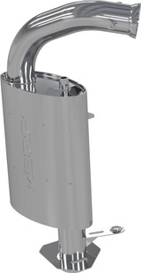 Mbrp 139Q204 Exhaust Silencer Quiet S-D