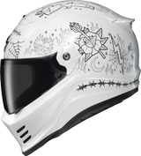 Scorpion Exo Cfx-1052 Covert Fx Full Face Helmet The Litas 2 White Xs