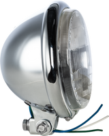 Harddrive 160287 5.75" Headlight Bottom Mount Chrome