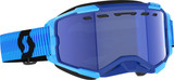 Scott 278605-1034347 Fury Snowcross Goggle Blue/Black Enhcr Blue Chrm