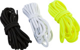 Fly Racing 361-99630 Marker Boot Laces Black/Hi-Vis/White 3/Pr