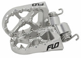 Flo Motorsports Low-795-2S Flo Footpeg Low Silver 12Mm Down Hus/Ktm/Gas