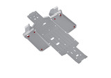 Rival Powersports Usa Central Skid Plate Alloy 2444.2150.1 Rival Powersports Usa Central Skid Plate Alloy 2444.2150.1
