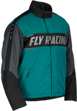 Fly Racing 470-5501S Outpost Jacket Black/Teal/Orange Sm