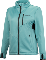 Fly Racing 354-63412X Women'S Mid-Layer Jacket Blue 2X