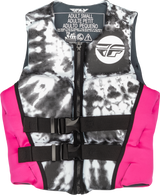 Fly Racing 221-30422X Wmn'S Neoprene Flotation Vest Neon Pink/White/Black Xl