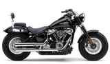 Cobra 6048 3" Nh Series Slip-Ons Chrome Softail 18-22