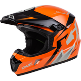 Gmax D3464283 Mx-46 Compound Helmet Orange/Black/Grey Xs