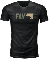 Fly Racing 352-05212X Fly Primary Tee Black 2X